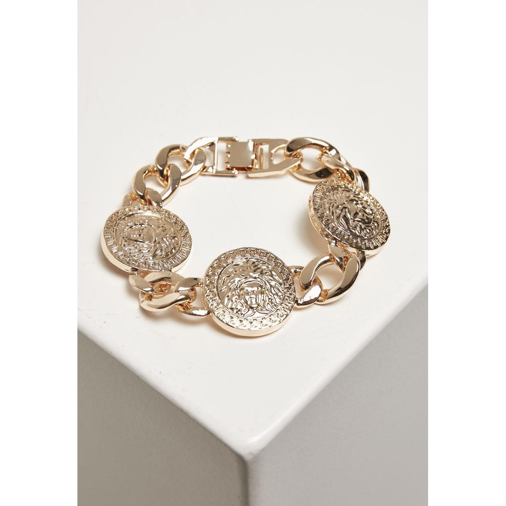 Urban Classics - Big Plate Bracelet - Gold coloured